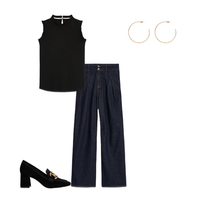2nd bundle featuring 3 items which compliment Supersoft Frill Detail Vest