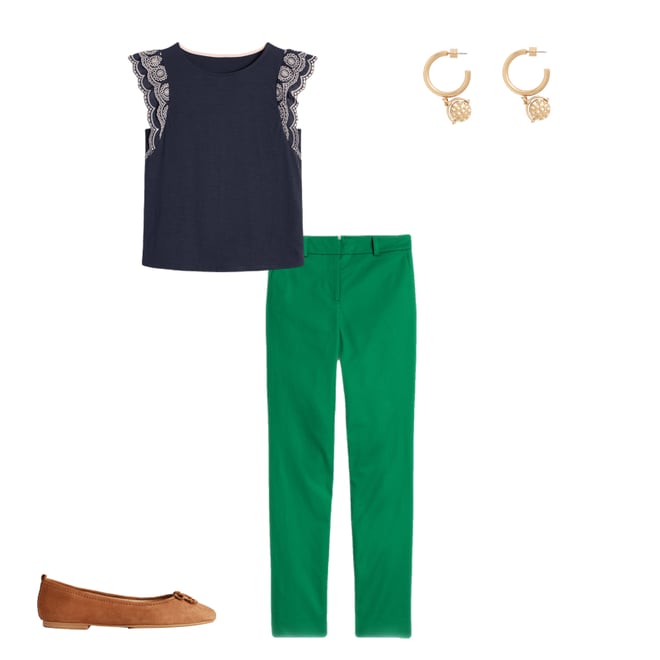 6th bundle featuring 3 items which compliment Richmond Trousers-Rich Emerald