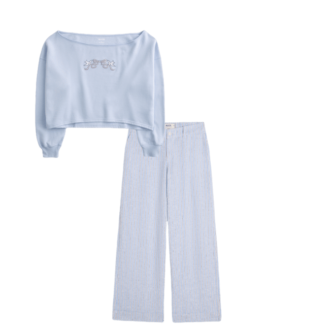Hollister Livvy Low-Rise Wide-Leg Pants