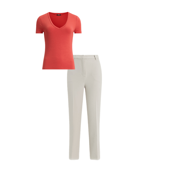 Editor Super High Waisted Straight Ankle Pant