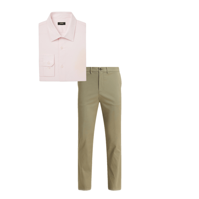 Slim Solid Stretch 1mx Dress Shirt
