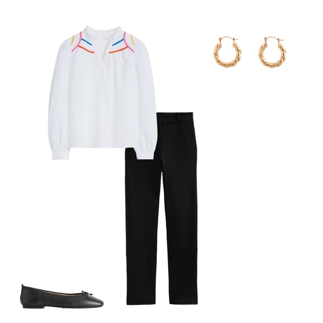 4th bundle featuring 3 items which compliment Highgate Ponte Trousers-Black