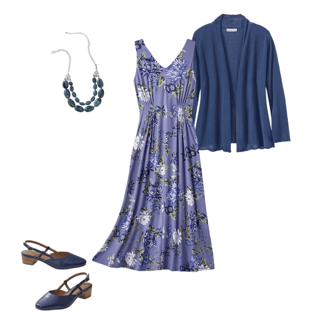 knit floral maxi dress Floral Applique Knit Maxi Dress-Natural M