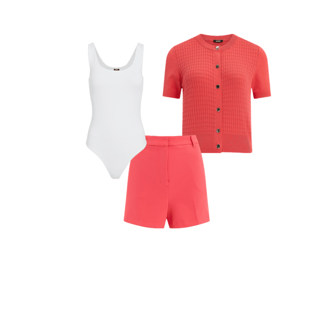 Editor High Waisted Tailored Shorts