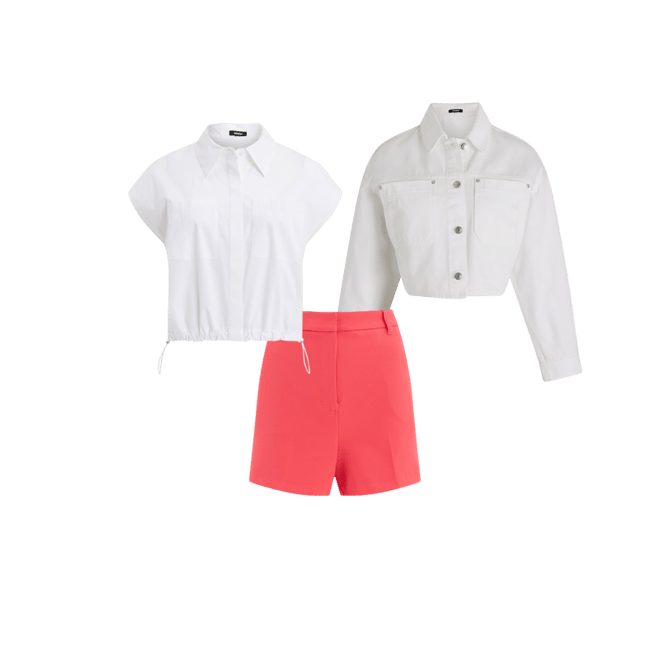 Editor High Waisted Tailored Shorts