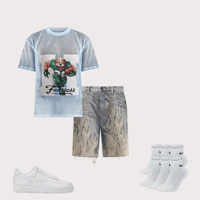 Majestik Dog Mesh Tee