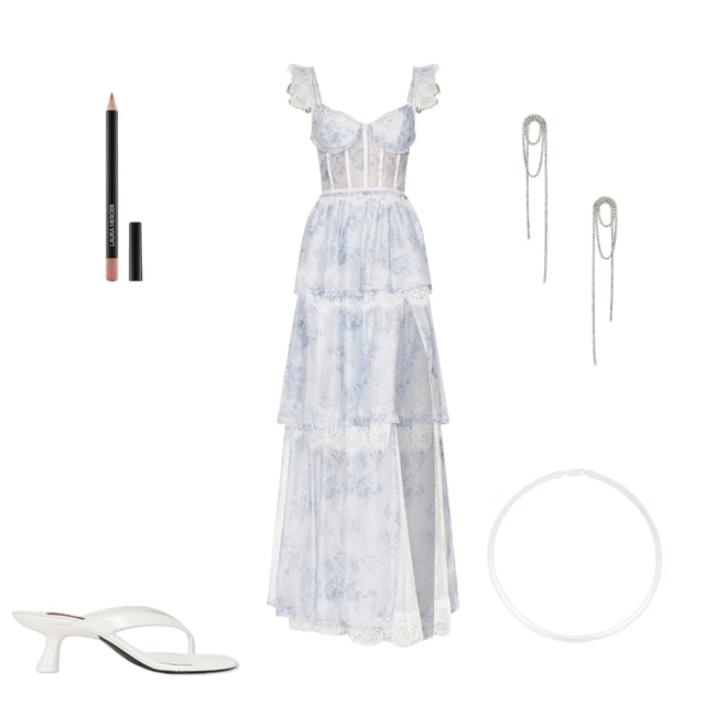 1st bundle featuring 4 items which compliment Jolie Gown