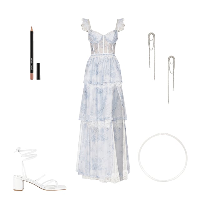 1st bundle featuring 4 items which compliment Jolie Gown