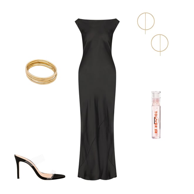 ワンピース Norma Kamali SLEEVELESS LOW BACK DRAPE GOWN Norma Kamali Sleeveless Low Back Drape Gown | Neiman Marcus