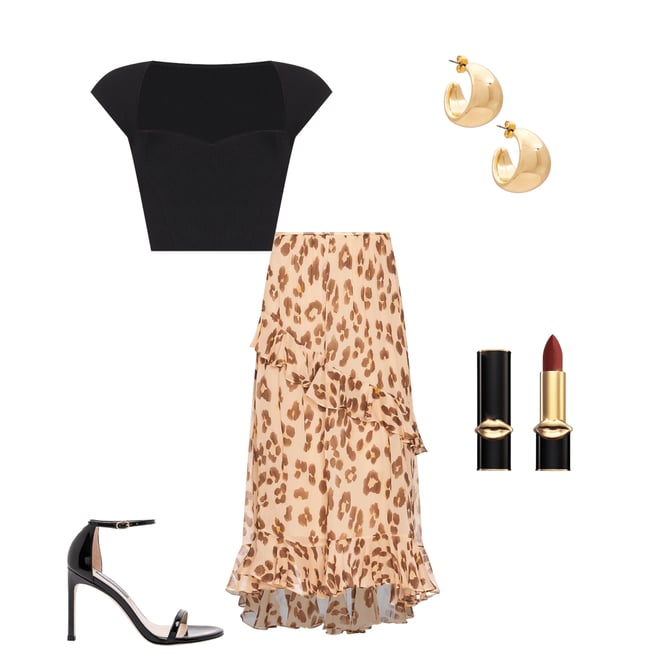 2nd bundle featuring 4 items which compliment Illuminate Asymmetric Skirt