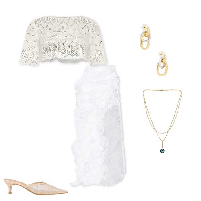 1st bundle featuring 4 items which compliment x REVOLVE Mardee Crop Top