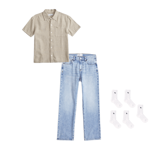 lightweight loose jeans
