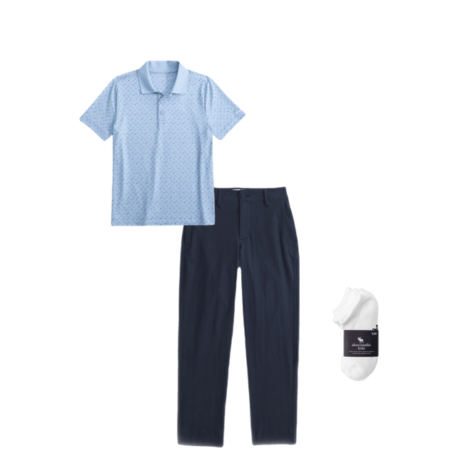 abercrombie golf club active airknit polo