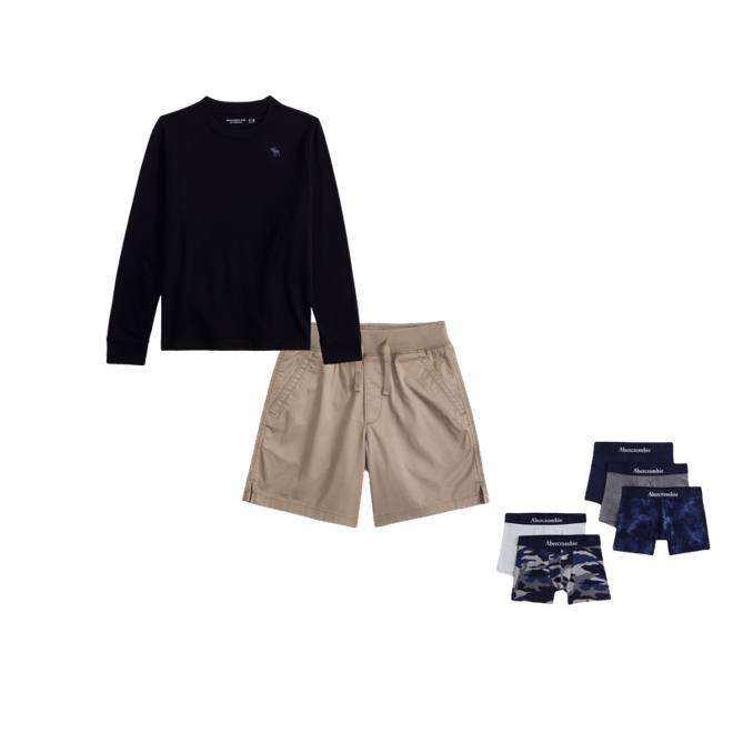 essential long-sleeve icon crew tee