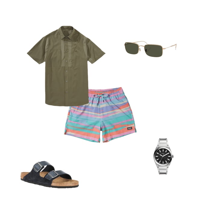 Beretta TKAD Flex Short-Sleeve Woven Shirt | Dillard's
