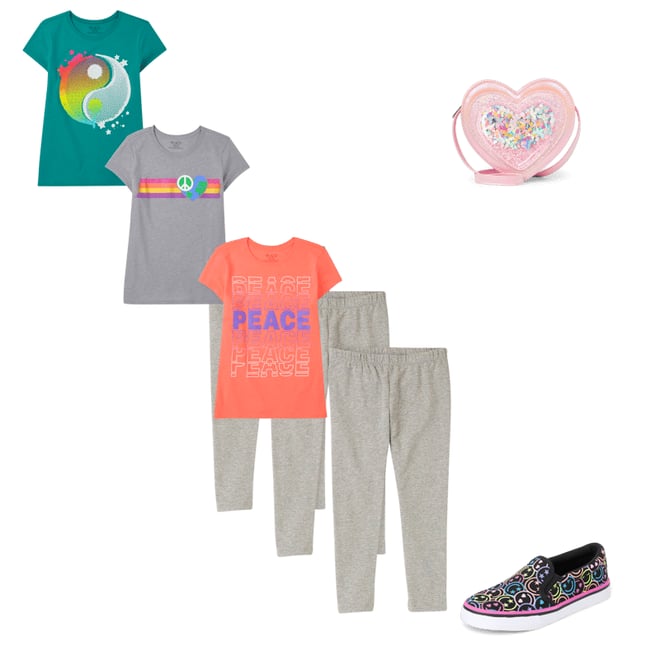 1st bundle featuring 3 items which compliment Girls Leggings 3-Pack