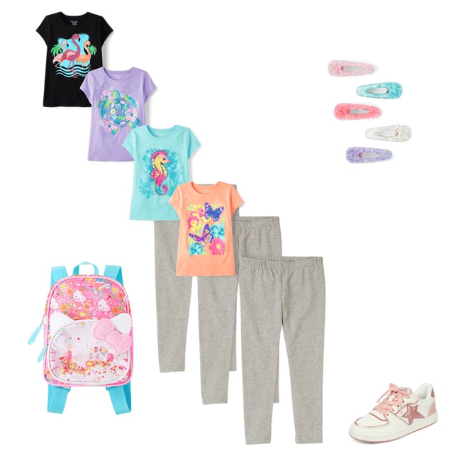 4th bundle featuring 4 items which compliment Girls Leggings 3-Pack