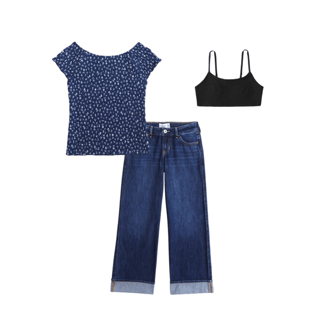 smocked tee
