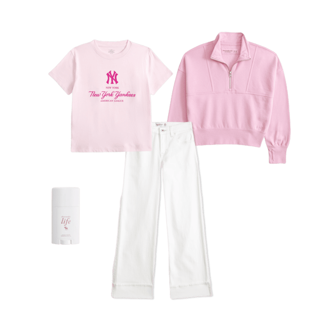 essential sunday half-zip sweatshirt