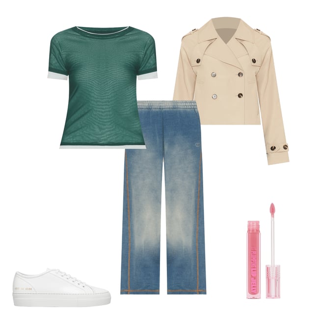 5th bundle featuring 4 items which compliment Zenia Wide Leg