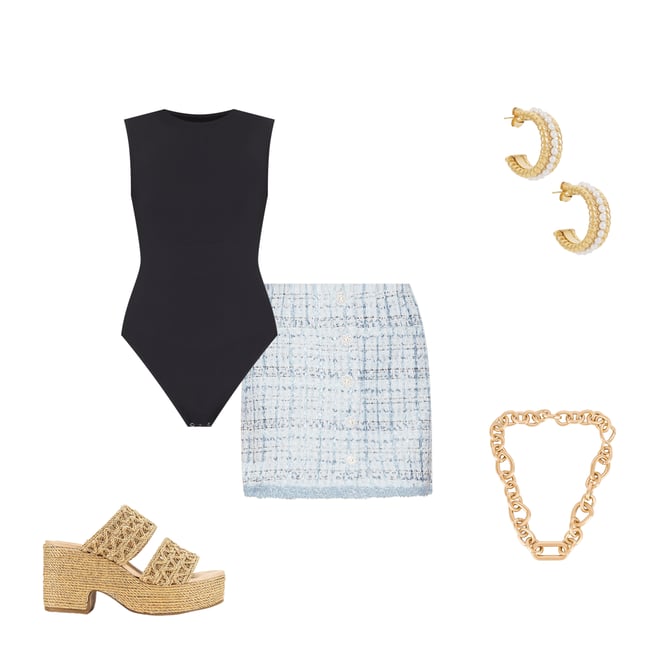 1st bundle featuring 4 items which compliment Mavey Skirt