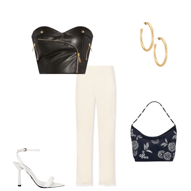 2nd bundle featuring 4 items which compliment Shar Boucle Pant