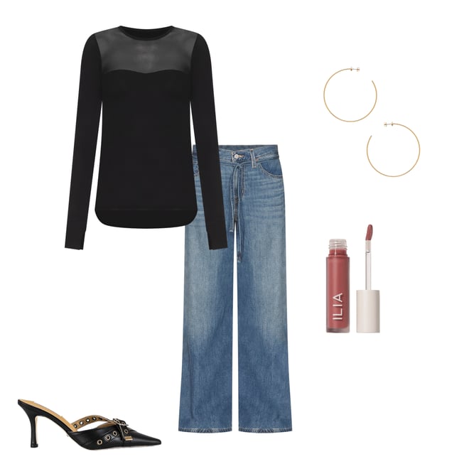 3rd bundle featuring 4 items which compliment Oslo Mesh Top