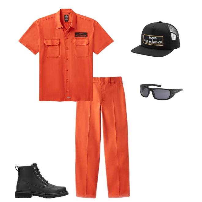 Dickies x H-D Foam Mesh Trucker Cap | Harley-Davidson USA