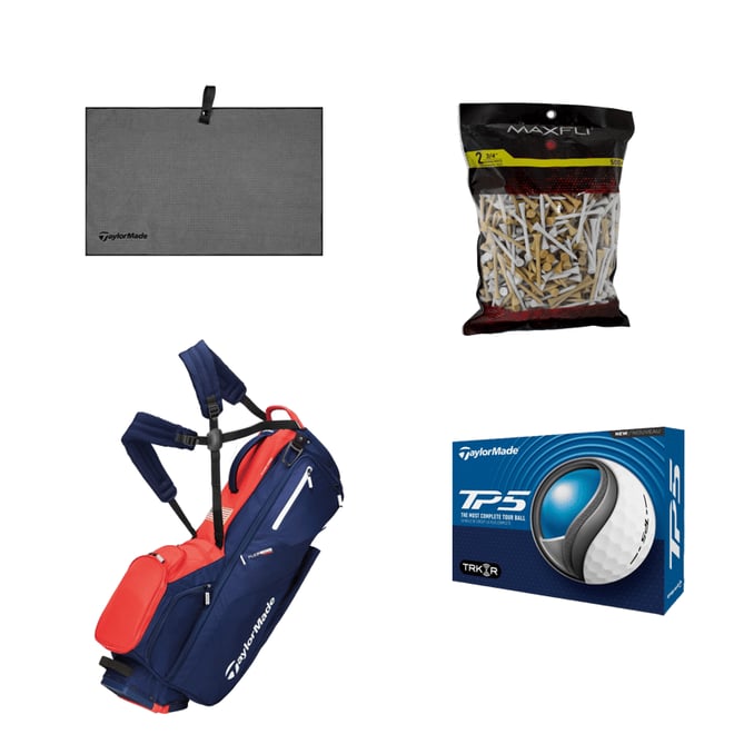 TaylorMade FlexTech スタンドバッグ ネイビー Amazon.co.jp: TaylorMade 2024 Flextech 防水スタンドバッグ