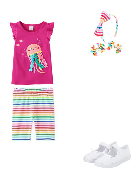 5th bundle featuring 3 items which compliment Girls 3-Piece Hair Set