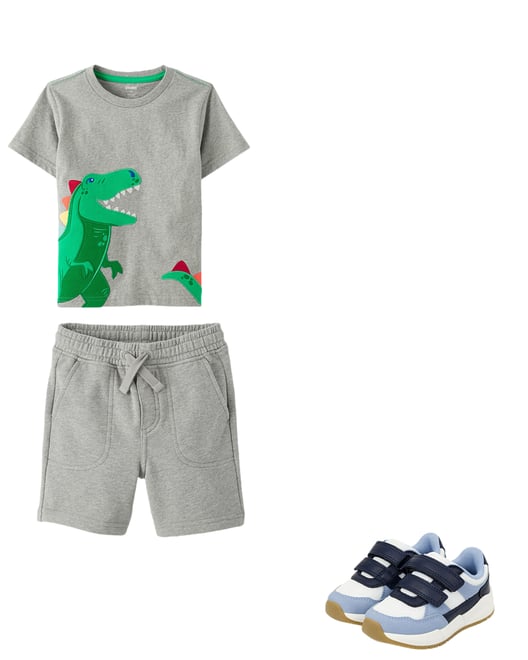6th bundle featuring 2 items which compliment Boys French Terry Pull On Shorts