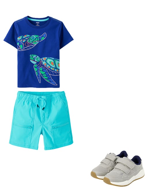 4th bundle featuring 2 items which compliment Boys Quick Dry Pull On Shorts