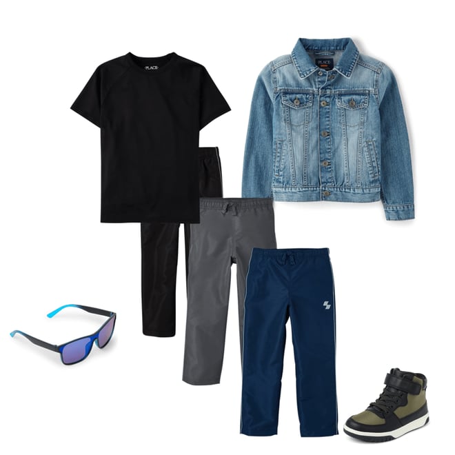 L'Appartement☆Boys denim Jacket Boys Long Sleeve Denim Jacket - BLUE | The Children's Place