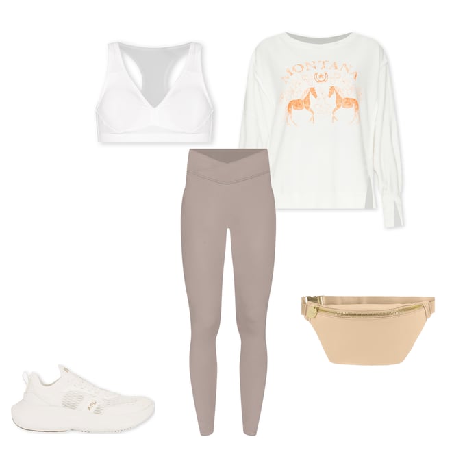 1st bundle featuring 4 items which compliment The V Legging