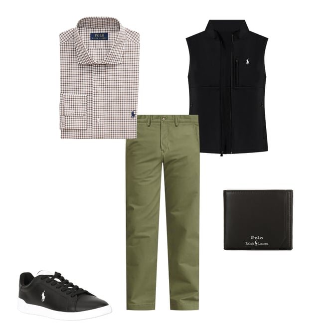 Polo Ralph Lauren Straight Fit Flat Front Stretch Twill