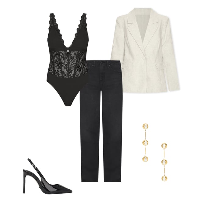 2nd bundle featuring 4 items which compliment Relaxed Wool Blazer
