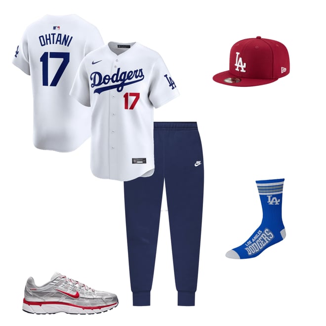 Nike Men's Los Angeles Dodgers Shohei Ohtani #17 White Nike Men's Los Angeles Dodgers Shohei Ohtani #17 White