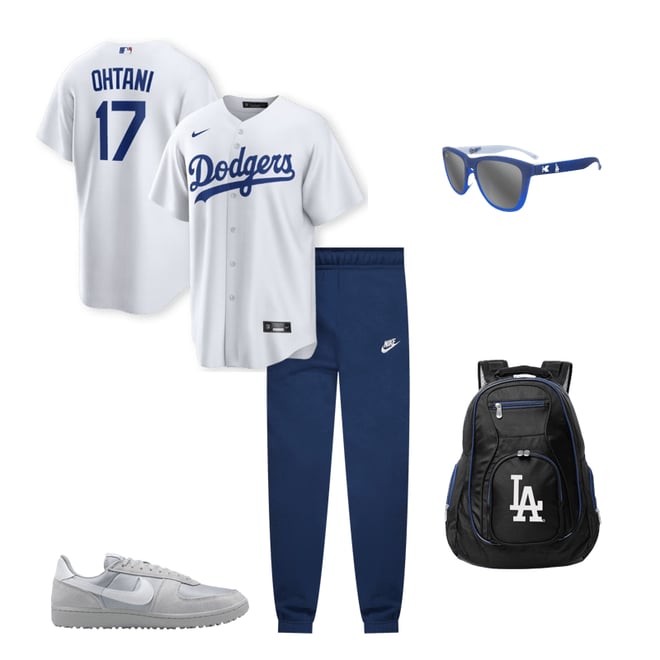 Nike Men's Los Angeles Dodgers Shohei Ohtani #17 White Cool