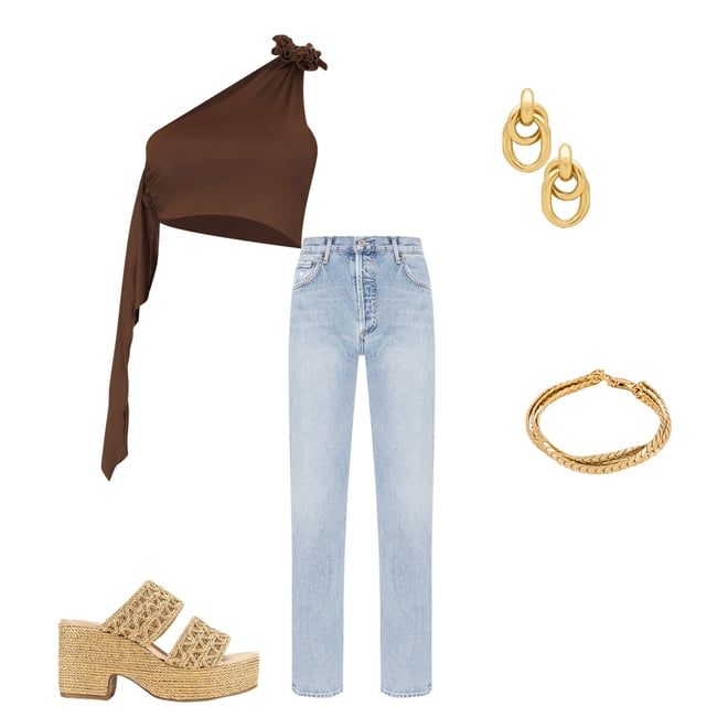 2nd bundle featuring 4 items which compliment Lana Straight Jeans