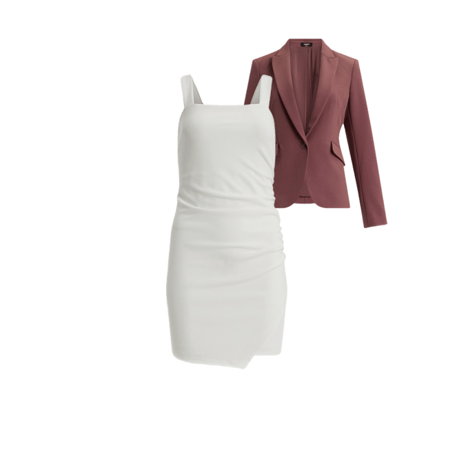Square Neck Sleeveless Ruched Mini Dress