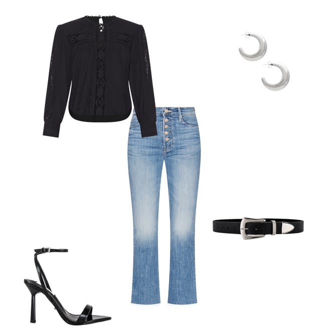 1st bundle featuring 4 items which compliment Valmira Blouse