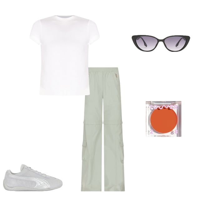 Theory Tiny Tee in White | REVOLVE