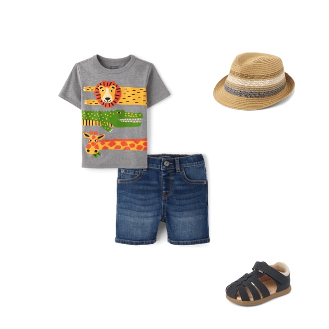 5th bundle featuring 3 items which compliment Baby And Toddler Boys Animal Graphic Tee