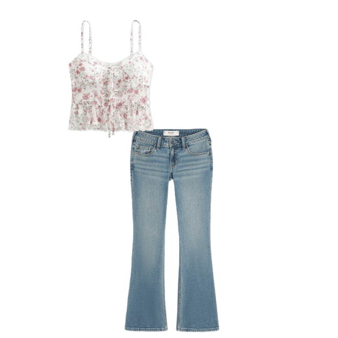 Chiffon Ruffle Cami