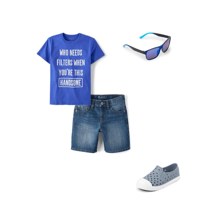 3rd bundle featuring 3 items which compliment Boys Handsome Graphic Tee