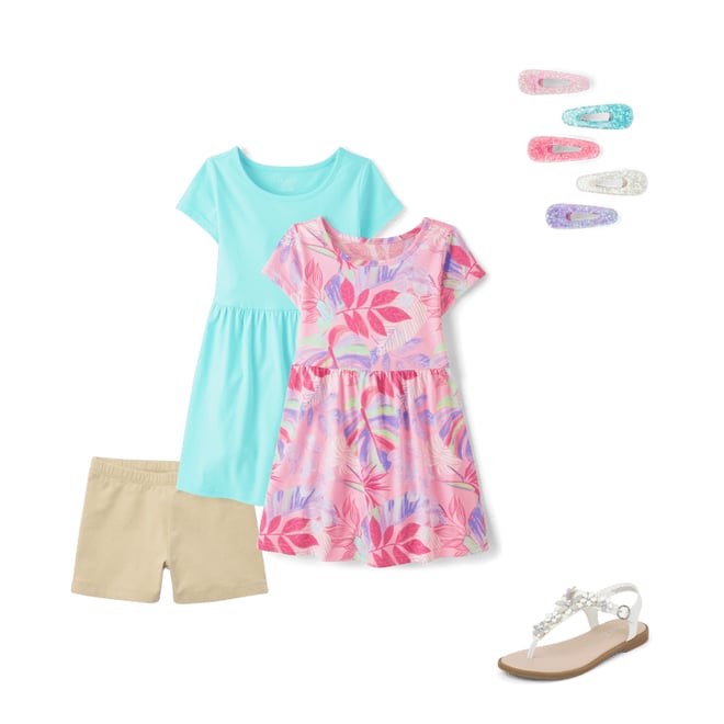 9th bundle featuring 3 items which compliment Girls Cartwheel Shorts
