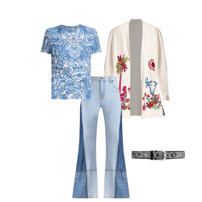 Buy THE SIDE SLIT CARDIGAN | Johnny Was