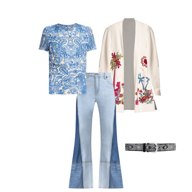 Johnny's - かんな Buy THE SIDE SLIT CARDIGAN | Johnny Was