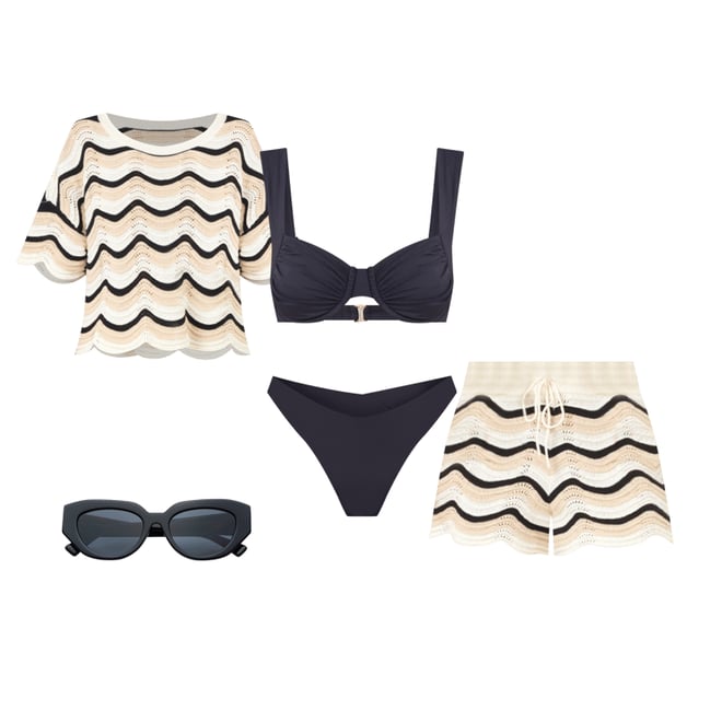 3rd bundle featuring 4 items which compliment Make Waves Sweater