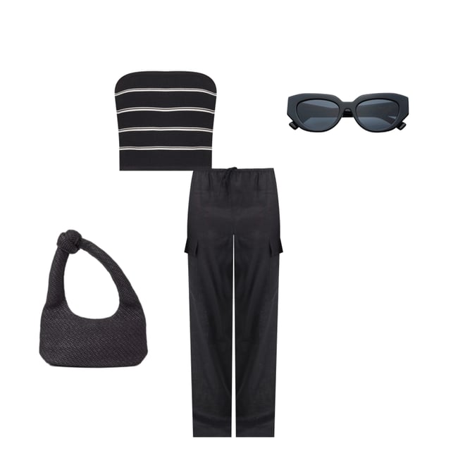 3rd bundle featuring 3 items which compliment Amalfi Tube Top